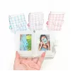 LOVEINSTANT Checkered Green Pocket Photo Album for 28 Instax Mini & Zink Prints
