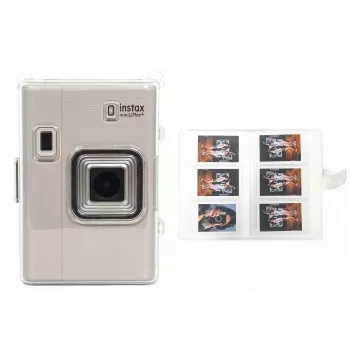 LOVEINSTANT Dėklas ir Fotoalbumas, skirtas Fujifilm Instax Mini LiPlay - Juoda