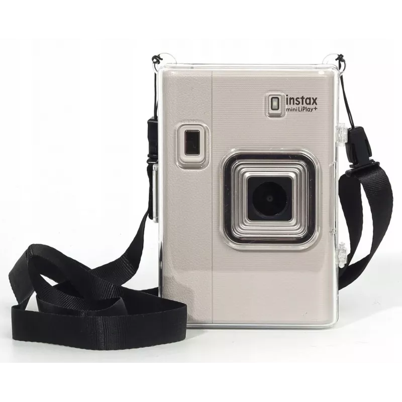 LOVEINSTANT Dėklas ir Fotoalbumas, skirtas Fujifilm Instax Mini LiPlay - Juoda