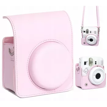 LOVEINSTANT apsauginis dėklas, skirtas Fujifilm Instax Mini 13 - rožinis