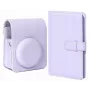 LOVEINSTANT Fotoaparato Dėklas ir Nuotraukų Albumas Fujifilm Instax Mini 13 - Violetinė