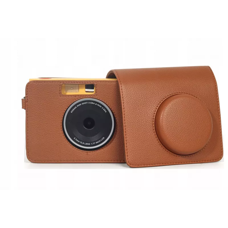 LOVEINSTANT Dėklas Kodak Mini Shot 3 Era MS300 momentinei kamerai - Ruda