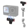 PULUZ Magnetinis greito atjungimo laikiklio adapteris, skirtas DJI Osmo Action 6 / Nano / GoPro laikikliui PU1070B