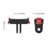 PULUZ Magnetinis greito atjungimo laikiklio adapteris, skirtas DJI Osmo Action 6 / Nano / GoPro laikikliui PU1070B