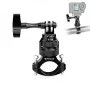 PULUZ PU796B 360° vairo laikiklis motociklui / dviračiui, tinka GoPro, SJCAM, Xiaomi, DJI