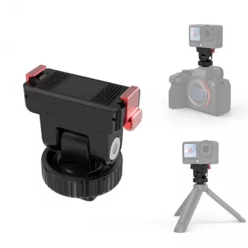 PULUZ Magnetinis greito atsegimo laikiklis su 1/4 inch sriegiu ir Cold Shoe lizdu, skirtas DJI Osmo Action 6/5/4/3, Nano, PU1071B