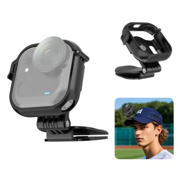 PULUZ Hat Clip Mount for Insta360 GO 2/3 Ultra POV Vlog PU1089B