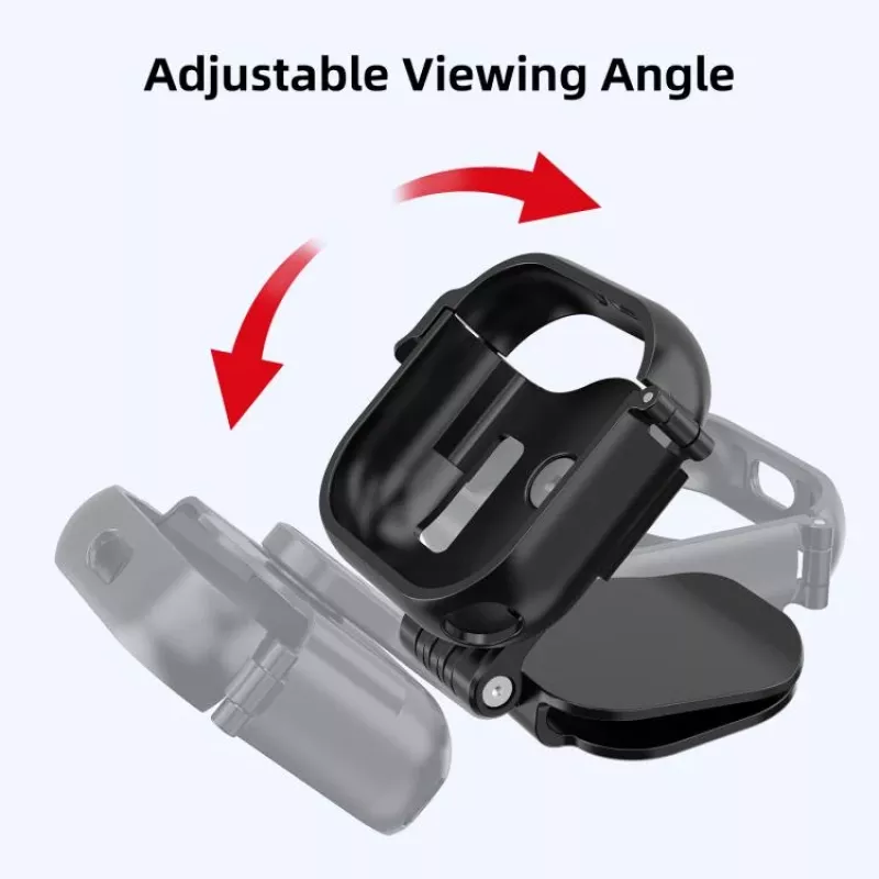 PULUZ PU1089B kepurės segtuko laikiklis, skirtas Insta360 GO Ultra