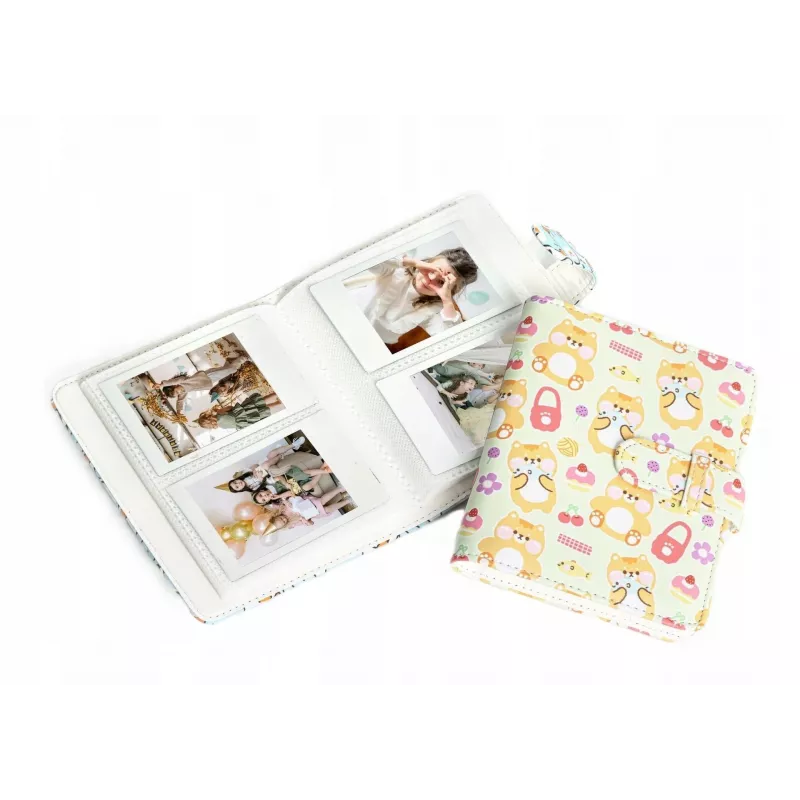 LOVEINSTANT Fotoalbumas 64x Fujifilm Instax Mini 99 41 12 40 11 Evo Liplay Link / Bears - Picnic