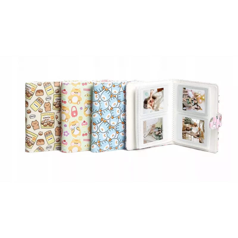 LOVEINSTANT Fotoalbumas 64x Fujifilm Instax Mini 99 41 12 40 11 Evo Liplay Link / Bears - Picnic