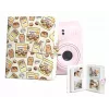 LOVEINSTANT Fotoalbumas 64 nuotraukoms, skirtas Fujifilm Instax Mini 99 41 12 40 11 Evo Liplay Link / Šokoladiniai Meškiukai