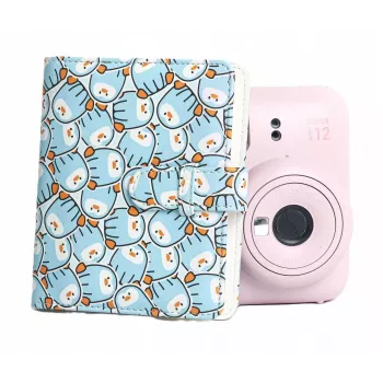 LOVEINSTANT Fotoalbumas 64x Fujifilm Instax Mini 99 41 12 40 11 Evo Liplay Link / Mėlynieji pingvinai