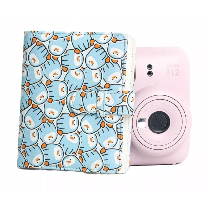 LOVEINSTANT Fotoalbumas 64x Fujifilm Instax Mini 99 41 12 40 11 Evo Liplay Link / Mėlynieji pingvinai