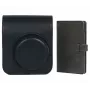 LOVEINSTANT Case Cover Pouch for Fujifilm Instax Mini 41 + Photo Album for 96 Photos / Black