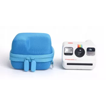 LOVEINSTANT Hard Shell Protective Case for Polaroid Go Instant Camera - Blue