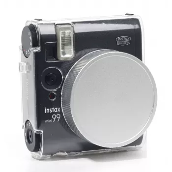 LOVEINSTANT Apsauginis objektyvo dangtelis Fujifilm Instax Mini 99 fotoaparatui – sidabrinis