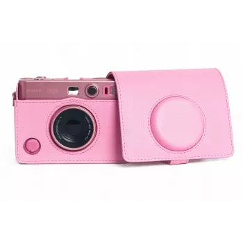 LOVEINSTANT Case Cover Pouch for Fujifilm Instax Mini Evo, Pink