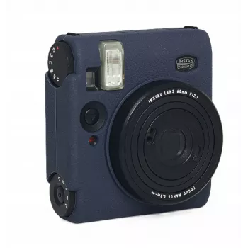 LOVEINSTANT Silikoninis apsauginis dėklas, skirtas Fujifilm Instax Mini 99 - tamsiai mėlynas