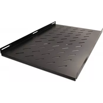 RACKTEL RL-P1000S 19 colių 1U fiksuota lentyna, 1000 mm gylis, 80 kg apkrova, juoda