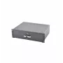 RACKTEL RL-SZ3U 3U Sliding Drawer for 19-Inch Racks, Black (RAL 9005)