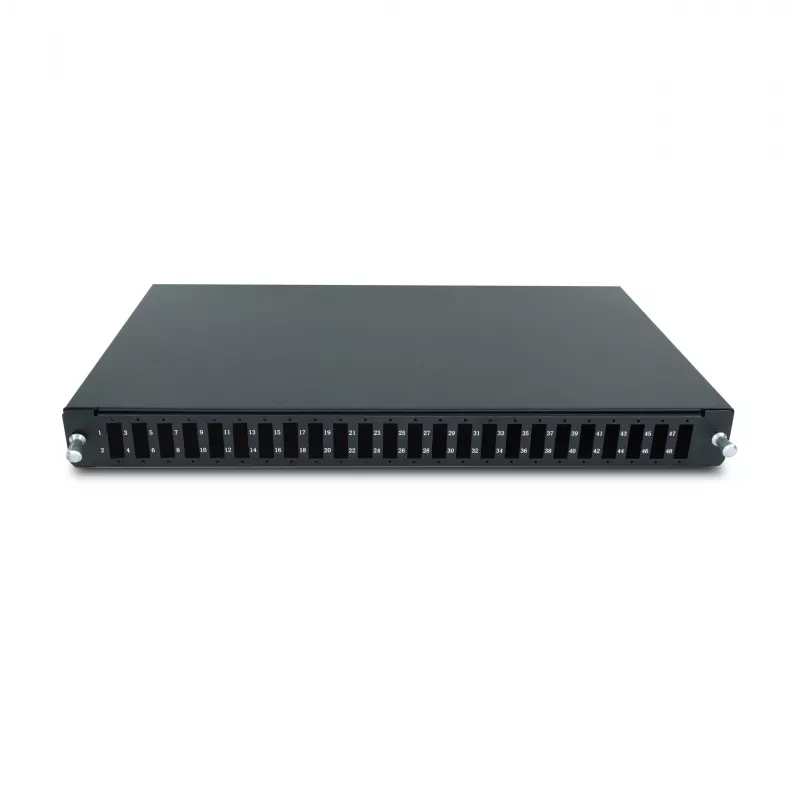RACKTEL RL-PFWDPX24 24-Port SC Duplex Fiber Optic Patch Panel, 1U, Juoda