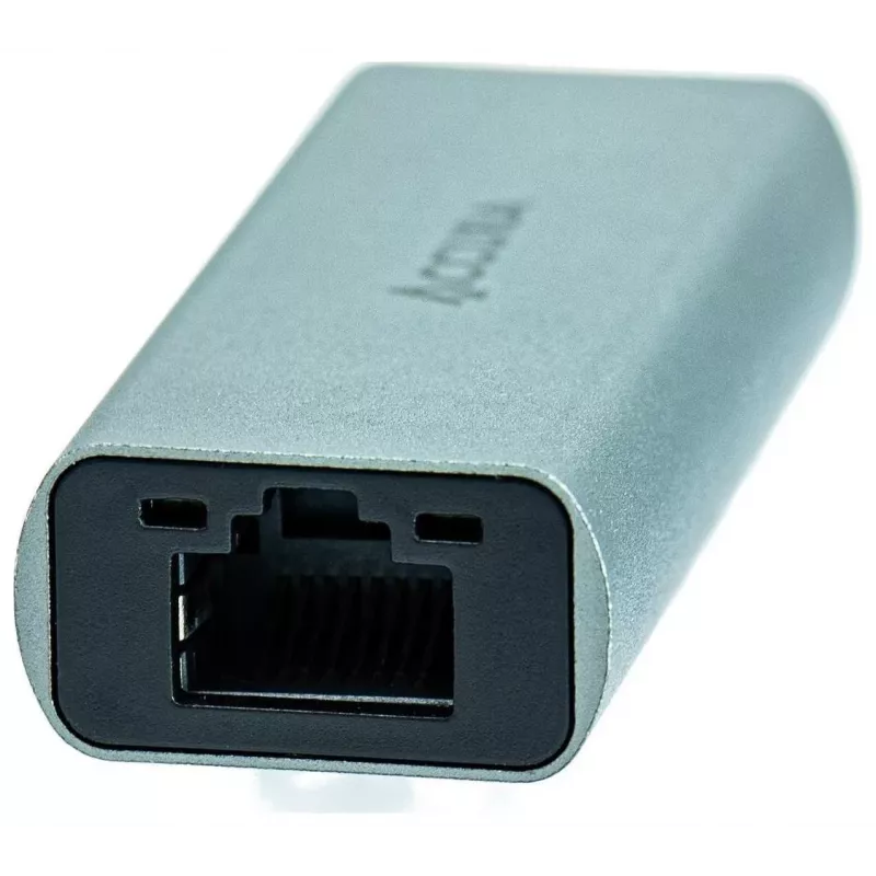 ACCURA USB-C į RJ45 Gigabit Ethernet adapteris, kosminė pilka