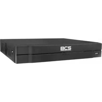 BCS 8 kanalų 4K PoE tinklo vaizdo registratorius NVR, 8 PoE prievadai, H.265+, 1 SATA HDD lizdas, BCS-L-NVR0801-4KE-8P(2L)