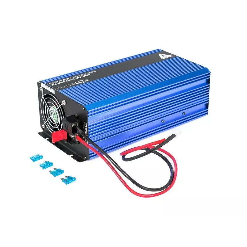 AZO Digital 12 VDC / 230 VAC Converter SINUS IPS-2000S 2000W gryno sinuso keitiklis