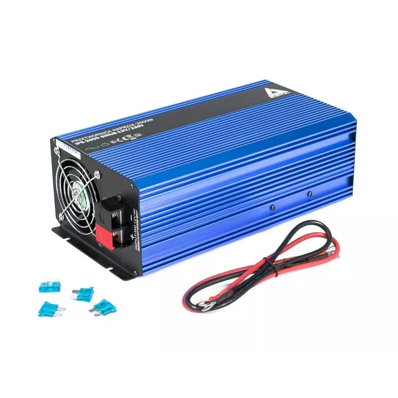 AZO Digital 12 VDC / 230 VAC Converter SINUS IPS-2000S 2000W gryno sinuso keitiklis