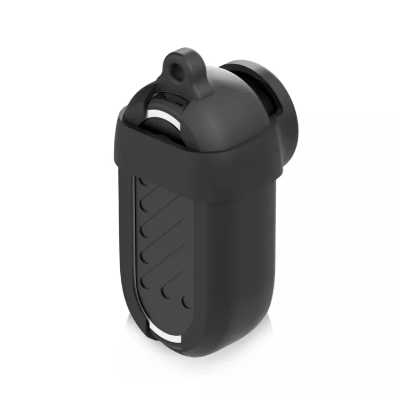 PULUZ Silicone Protective Case with Lens Cover for Insta360 GO 3 – Black