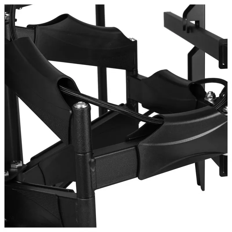 KINGMOUNT KG-1028 pasukamas ir pakreipiamas televizoriaus sieninis laikiklis 42-100 colių ekranams, VESA nuo 200x100 iki 800x400, iki 45,5 kg