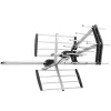 VAYOX VA900 kryptinė DVB-T/T2 antenna (LB900) COMBO LTE