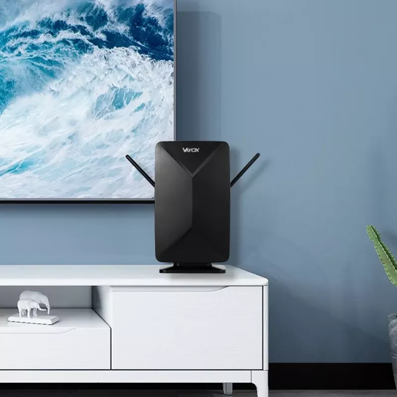 VAYOX VA0248 Vidinė/Lauko DVB-T/T2 4K antena su stiprintuvu ir LTE 4G filtru