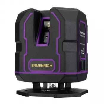 Ermenrich LV30 PRO Lazerinis Nivelyras - 3x360° Žalia 12 Linijų, Savaiminis Nivelyravimas, IP54