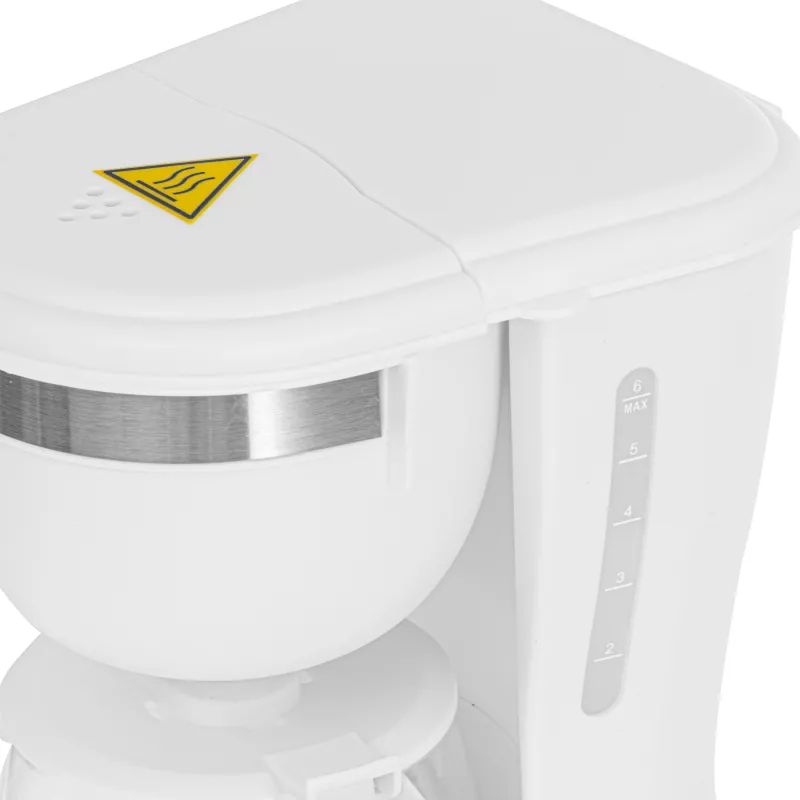 Adler AD 4381 lašelinė kavos virimo mašinėlė, 600 W, balta