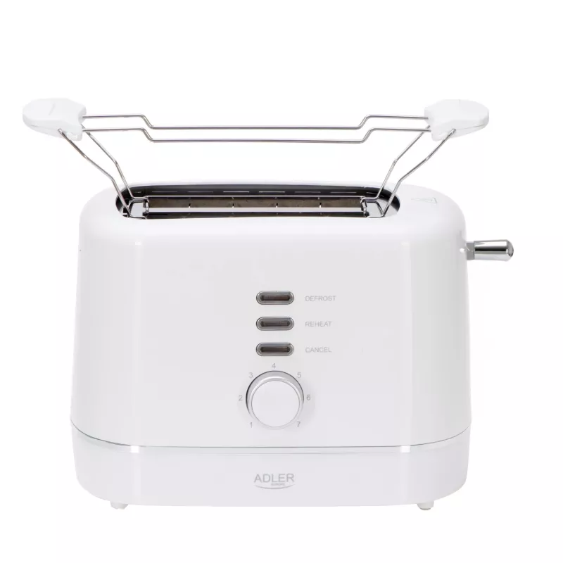 Adler AD 3224 White Toaster 750W 2 Slots