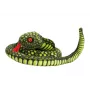 LEAN TOYS Plush Snake Mascot Light Green 100 cm
