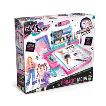 EPEE Fashion Design Creative Kit su LED šviesos lenta - Projekt Moda