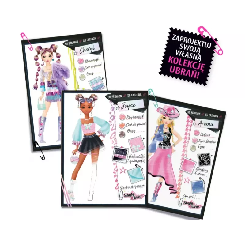 EPEE Fashion Design Creative Kit su LED šviesos lenta - Projekt Moda