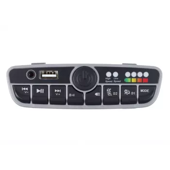 LEAN CARS 24V Dashboard Panel su Bluetooth, FM Radiju, LED Ekranu - XMX623B