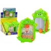 LEAN TOYS Drawing Board Pocket Game 2in1 Green Dinosaur