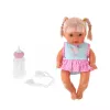 LEAN TOYS Baby Doll in Carrier with Bottle, Pacifier, Talks, Babbles, Wees