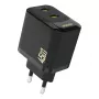 Dudao A28PEU GaN 45W PD 2xUSB-C Wall Charger Black