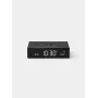 LEXON Flip Premium Alarm Clock Dual-Sided Black LR152N