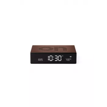 Lexon Flip Premium žadintuvas dvišalis bronzinis LR152BZ