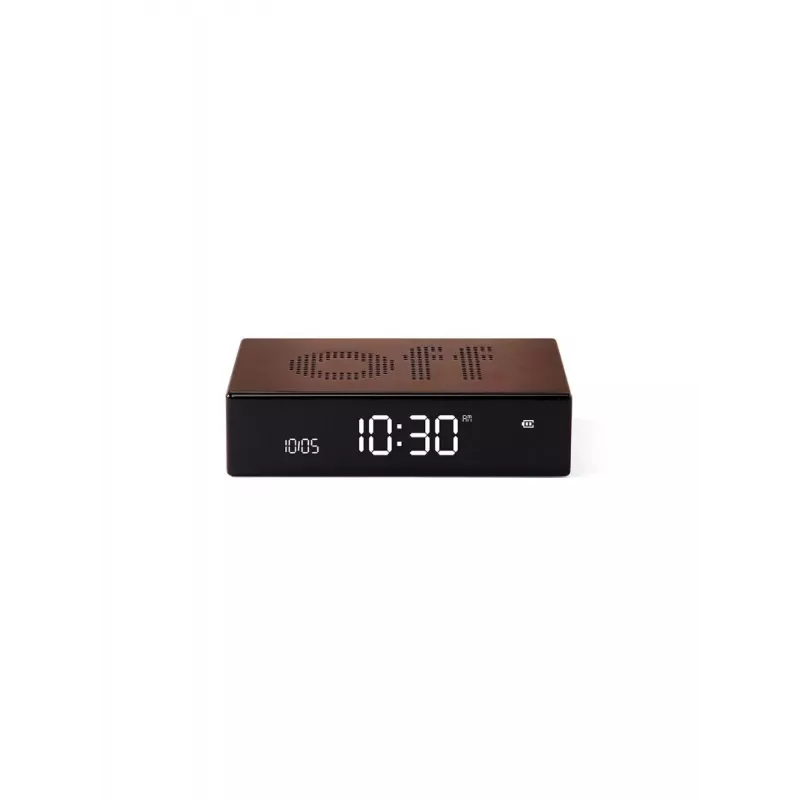 Lexon Flip Premium žadintuvas dvišalis bronzinis LR152BZ