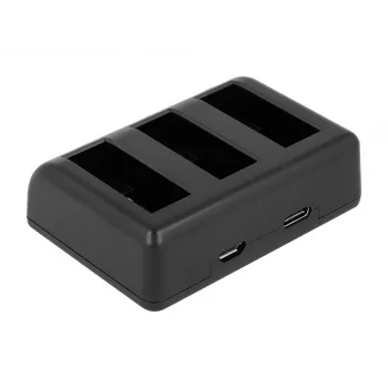 Newell SDC-USB trigubo kanalo įkroviklis, skirtas DJI Osmo Action BCX204 baterijoms
