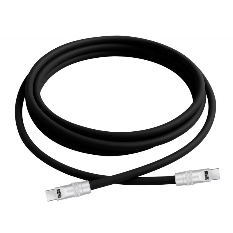 Newell USB-C į USB-C laidas 100W 2m Silikoninis Juodas