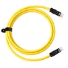 Newell USB-C į USB-C laidas 100W, 2m, Silikoninis, Geltonai-Juodas
