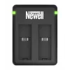Newell SDC-USB Dual-Channel Battery Charger for Insta360 CINSBAJA Batteries for Insta360 Ace / Ace Pro